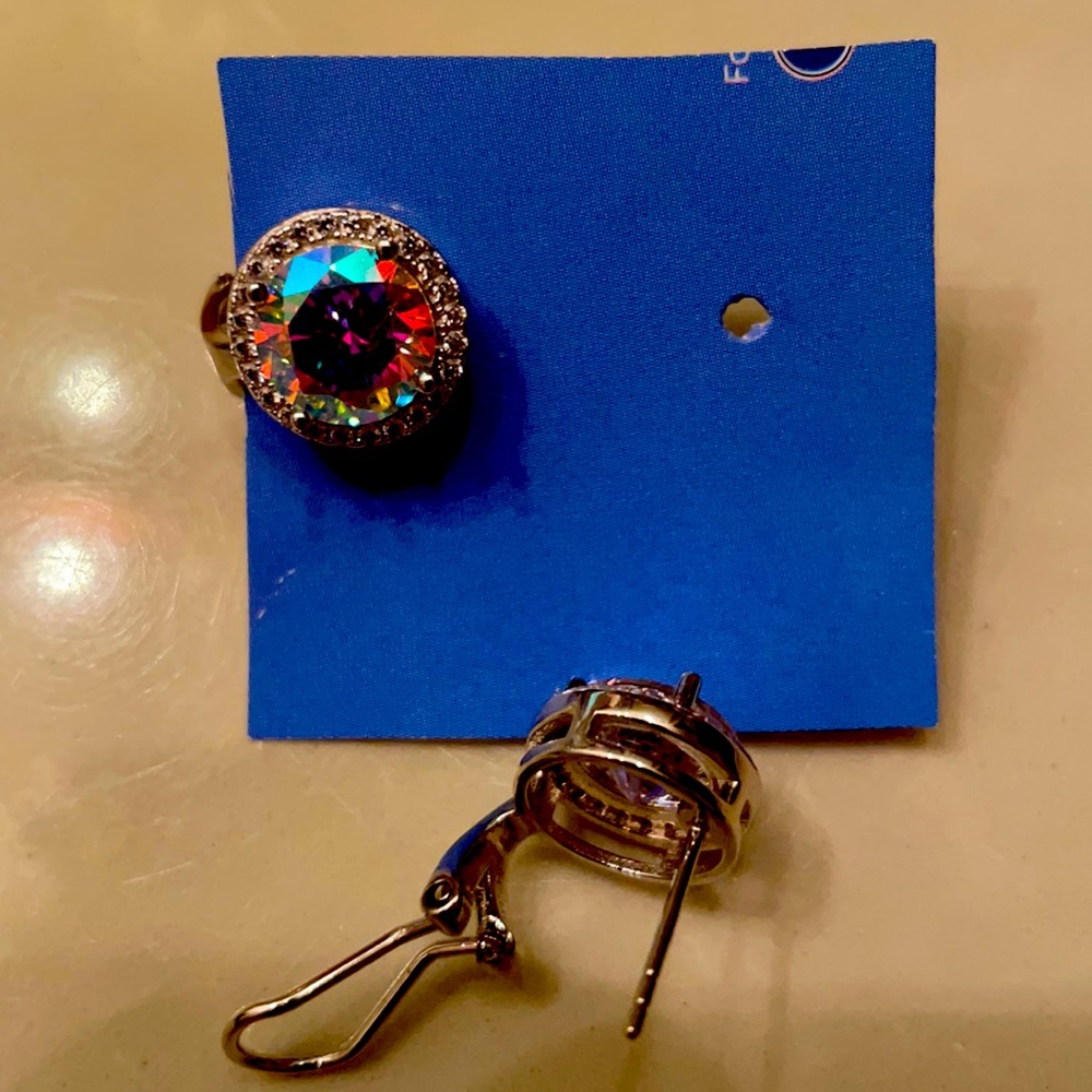 Bella Luce Aurora Borealis earrings.